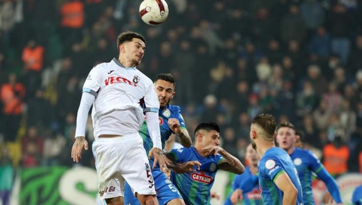 (ÖZET) Çaykur Rizespor – Trabzonspor maç sonucu: 1-0