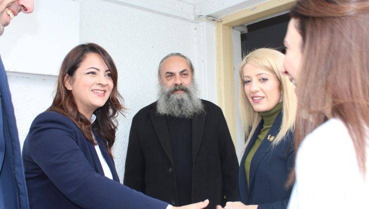 TDP, DISI GENEL BAŞKANI DEMETRİOU VE HEYETİNİ KABUL ETTİ