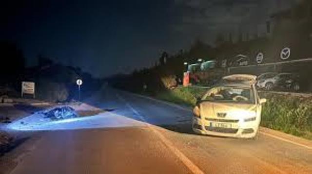 Girne-Tatlısu ana yolunda, alkollü sürücünün çarptığı motosiklet sürücüsü hayatını kaybetti
