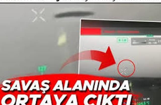 Savaş alanında ortaya çıktı… Ukrayna birlikleri UFO’yu saniye saniye filme aldı