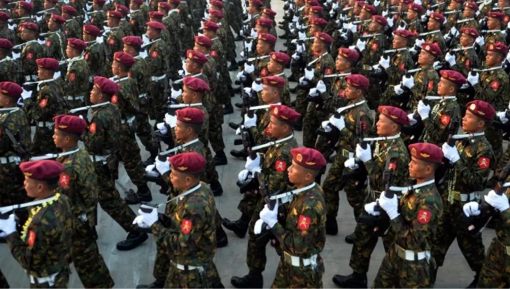 Myanmar’da kadın ve erkeklere zorunlu askerlik uygulaması! Süre 2 yıldan 5 yıla kadar uzatılabilecek