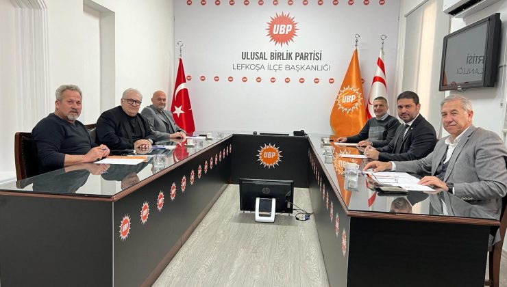 UBP İlçe Başkanları “Siyaset Akademisi ve son siyasi gelişmeler” gündemiyle toplandı.