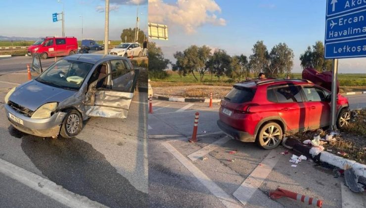 İnönü kavşağında meydana gelen trafik kazasında Melek Süleymanoğulları hayatını kaybetti