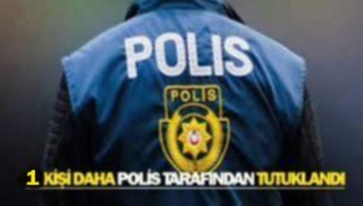 Ülkede yasal bir statüsü olmadan kaçak olarak yaşayan 1 kişi tutuklanarak hakkında yasal işlem başlatıldı