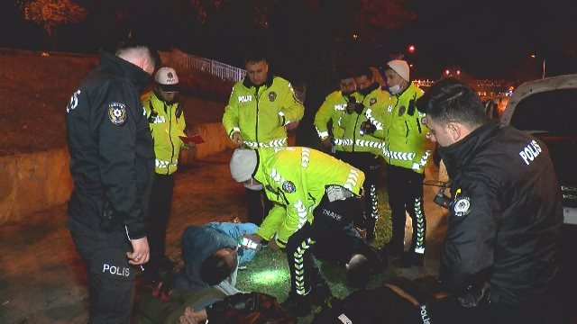 Polisin dur ikazına aldırmayıp aracını kasten polisin üzerine sürerek görevli polisi yaraladı