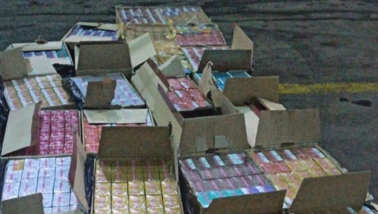 Mağusa Limanında 19 bin 480 adet elektronik sigara tütünü tespit edildi, 6 kişi tutuklandı