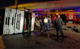 Bakırköy’de dorsesinin devrilmesi sonucu 4 kişinin ölümüne neden olan tır sürücüsü tutuklandı