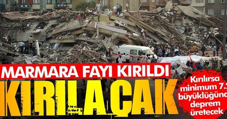Prof. Dr. Kutoğlu: Marmara’da 4 kol birden kırılırsa 7.8 büyüklüğünde deprem üretir