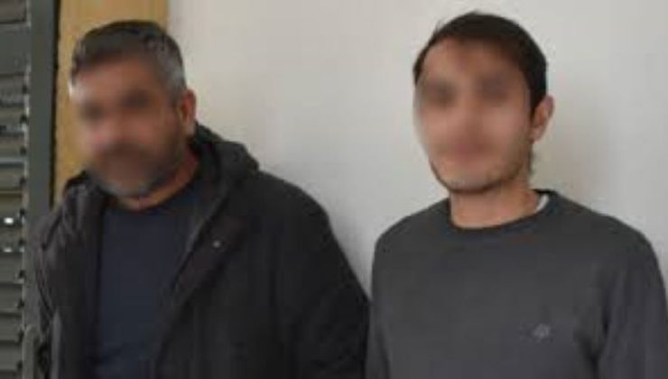 Ercan’dan çıkış yaparken çantalarında uyuşturucu kalıntısı olan öğütücü tespit edilen E.O ile O.D tutuklandı