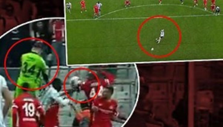Beşiktaş – Antalyaspor maçında inanılmaz son! Mert Günok penaltı kazandırdı, Rashica’nın ayağı kayınca gol geçersiz sayıldı