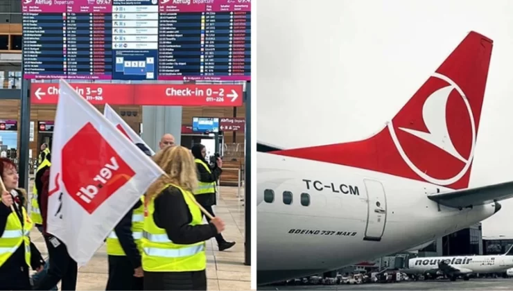 Türk Hava Yolları’nın 14 Mart’ta düzenleyeceği bazı Hamburg ve Stuttgart seferleri iptal edildi