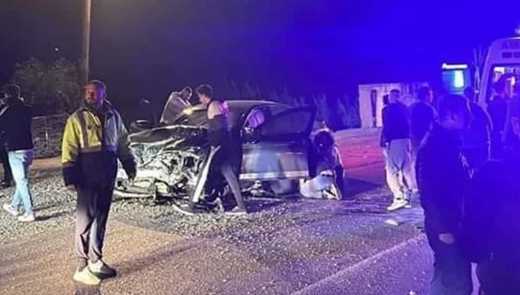 Girne – Güzelyurt Anayolunda meydana gelen trafik kazasında 2 kişi ağır yaralanırken 1 kişi de yaşamını yitirdi