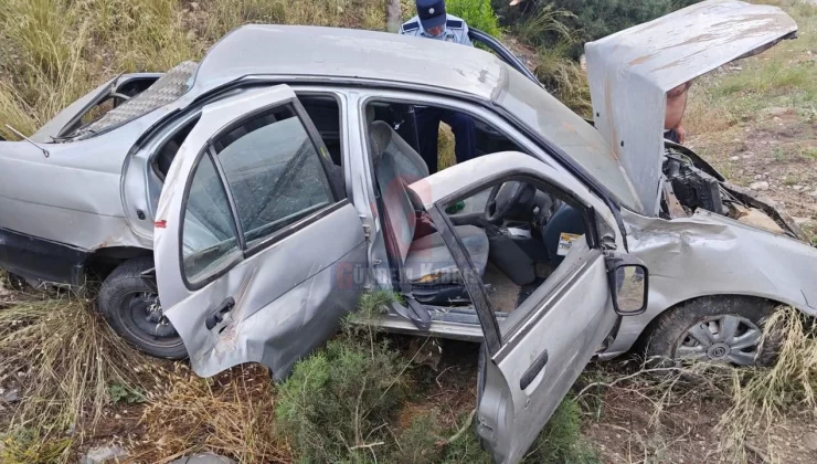 Ercan – İskele yolunda meydana gelen trafik kazasında 3 kişi yaralandı