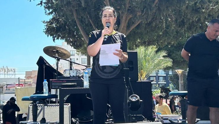 Ruşen Karakaya ””14 ay önce kaybettiğimiz çocuklarımız için bugün buradayız, Çocuklarımız bugün bizimle burada, şampiyon meleklerimiz burada.”