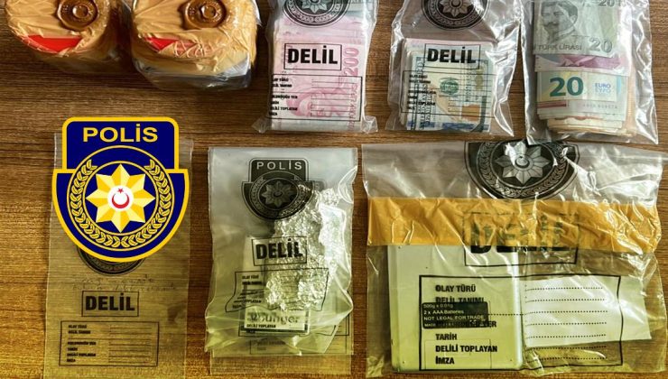 Girne’de polis tarafından kontrol maksatlı durdurulan araçtan uyuşturucu ve hassas terazi çıktı
