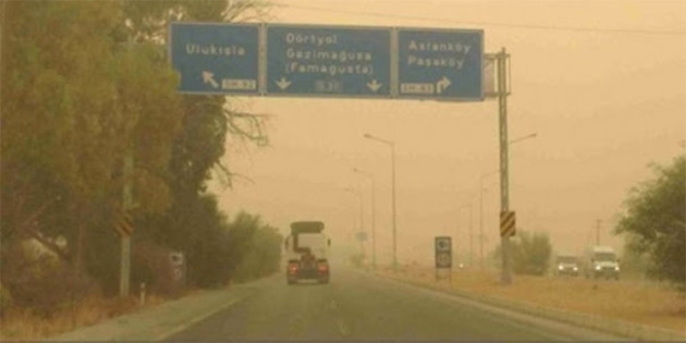 15 gündür devam eden tozlu hava yarın akşama kadar devam edecek