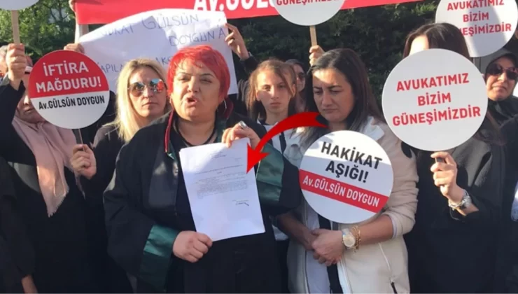 “Etek boyu” sorusu ile gündeme gelen avukat, adliyenin önünde elindeki bekaret raporuyla isyan etti