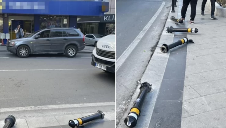 Önüne araç çıkınca fren yerine gaza bastı! 5 yaralı