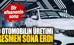Bir efsanenin sonu: O otomobilin üretimi resmen sona erdi