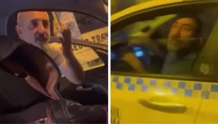 Taksiciden aracına aldığı 3 genç kıza ahlaksız teklif! O anlar kamerada