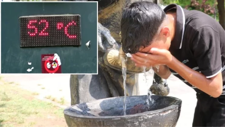 Termometreler 52 dereceyi gösterdi! Serinlemek isteyenler her yolu deniyor