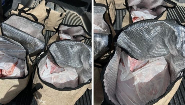 Metehan’da domuz eti ile nugget ele geçirildi