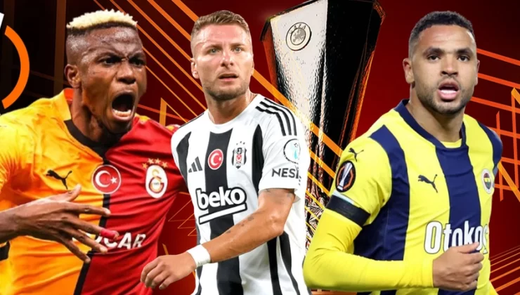 Beşiktaş, Fenerbahçe ve Galatasaray’ın Avrupa Ligi maçları saat kaçta, hangi kanalda canlı yayınlanacak?