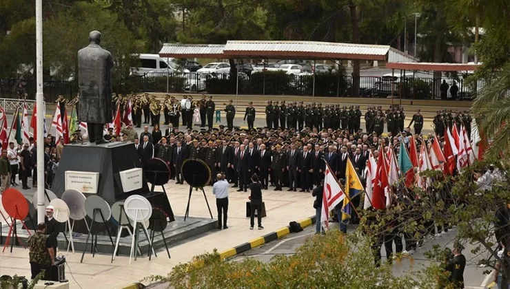 Atatürk, ölümünün 86’ncı yılında, KKTC’de törenlerle anılıyor