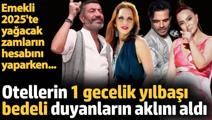 Emekli ve memur ay sonunu getirme hesapları yaparken, Otellerin 1 gecelik yılbaşı bedeli duyanların aklını aldı!
