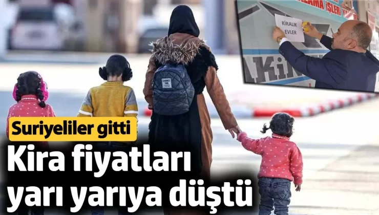 Suriyeliler gitti, Hatay’da kira ve emlak fiyatları düştü