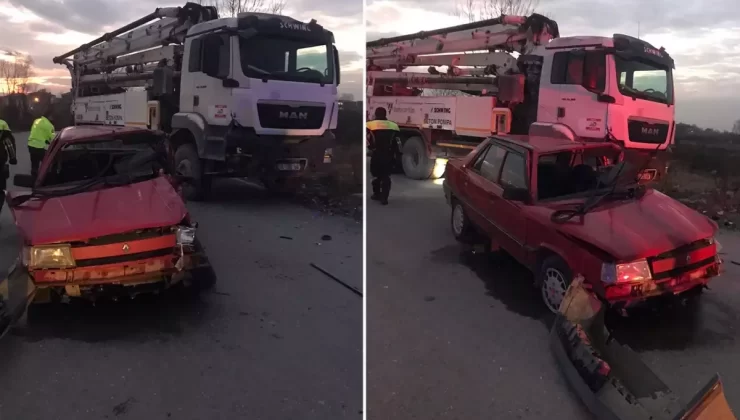 9 yaşındaki çocuğun kullandığı araç, kamyona çarptı: 3’ü ağır 5 yaralı