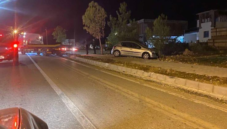 Kalkanlı’da trafik kazası