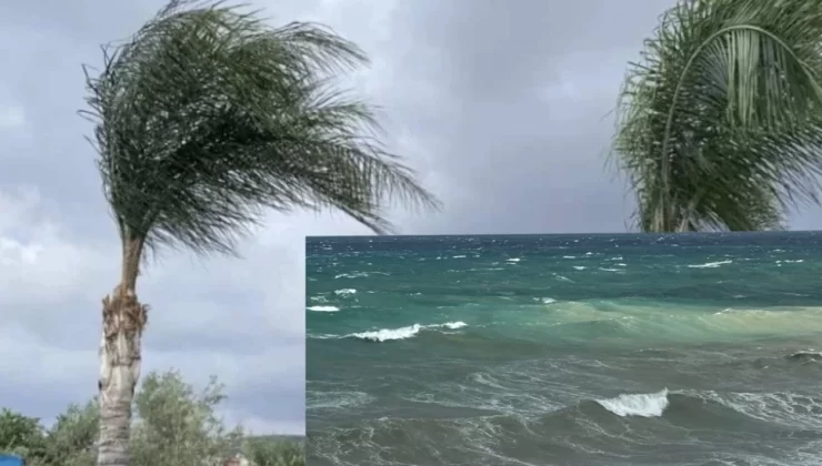 Meteoroloji Dairesi bu akşam denizde ve karada fırtınamsı rüzgar beklendiğini duyurdu
