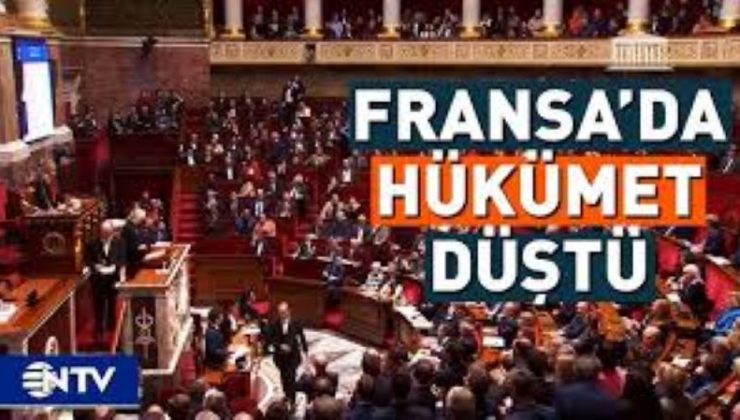 Fransa’da güven oyu alamayan hükümet düştü
