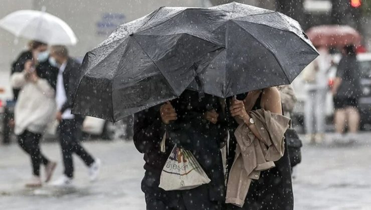 Meteoroloji Dairesi Pazar gün yer yer yağış beklendiğini duyurdu
