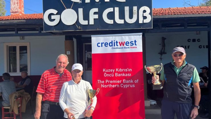 CMC’de Creditwest Bank Order Of Merit (OOM) Ligi Winter Stableford Golf Turnuvası Şampiyonu Franz Peraus…