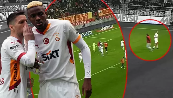 Kayserispor – Galatasaray maçında görülmemiş olay! Sahaya girip futbolcularla fotoğraf çekildi, kendi taraftarı tarafından tartaklandı…
