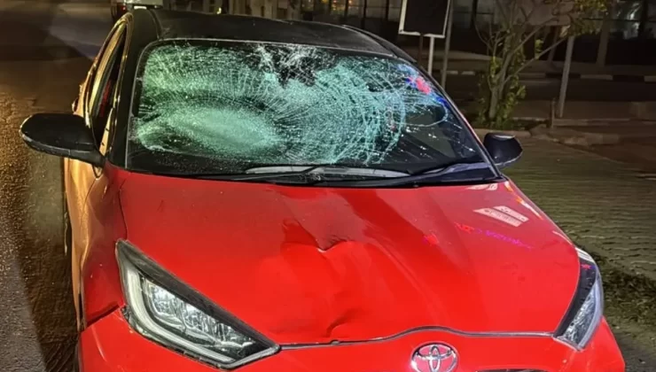 Girne-Karakum’da meydana gelen ölümlü kazayı soruşturan polis memuruna araç çarptı