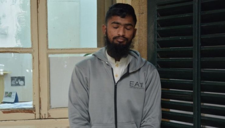 Ülkede kaçak yaşam sürdüren 23 yaşındaki Usama Bin Jhandad 3 gün tutuklu kalacak