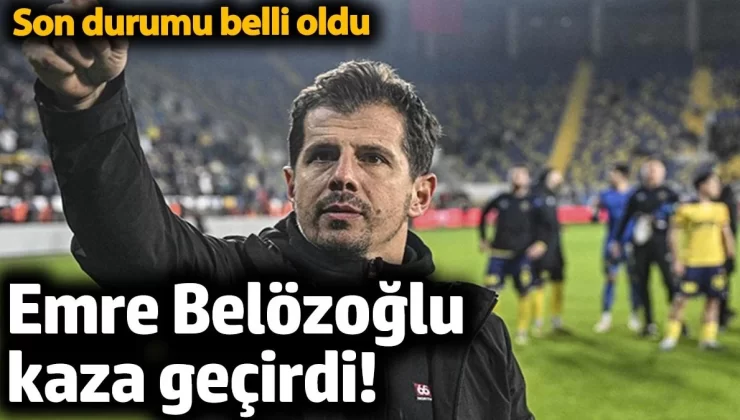 Emre Belözoğlu kaza geçirdi! Son durumu belli oldu