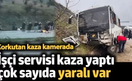 Balıkesir’de işçi servisi kaza yaptı: 25 yaralı