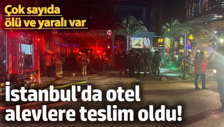 Ataşehir’de otel alevlere teslim oldu! Çok sayıda ölü ve yaralı var
