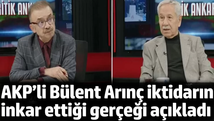 AKP’li Bülent Arınç iktidarın inkar ettiği gerçeği açıklayarak burası turizm yatırımları alanında. O zaman sorumlu kim? Turizm Bakanlığı” dedi.