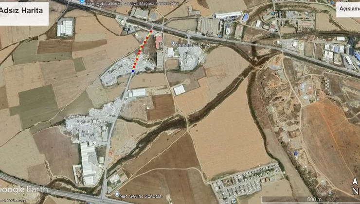 Güvercinlik Kavşağı – Gazimağusa eski Anayolu arası yol güzergâhında yol yapım çalışmaları yarın başlıyor