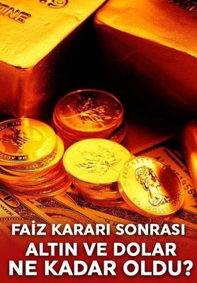 Merkez Bankası faiz kararını açıkladı! İşte karar sonrası altın ve dolarda son durum!