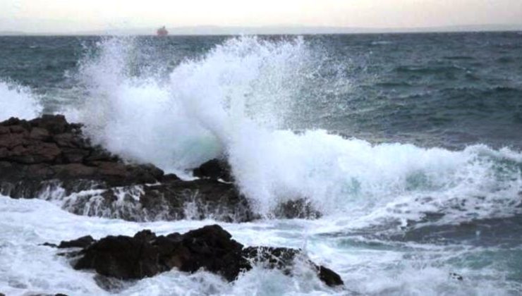 Meteoroloji Dairesi, denizlerde ‘7’ bufor şiddetinde rüzgar uyarısı yaptı