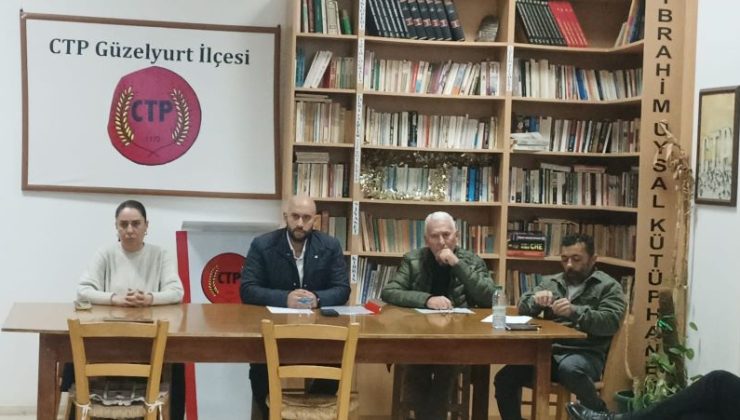 CTP Güzelyurt İlçesi Kalkanlı Ocak Kongresi gerçekleşti