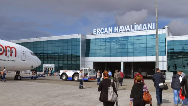 Ercan’da yılbaşı haftasında toplam 738 uçak seferi gerçekleştirilerek, 95 bin 440 yolcuya ev sahipliği yaptı.