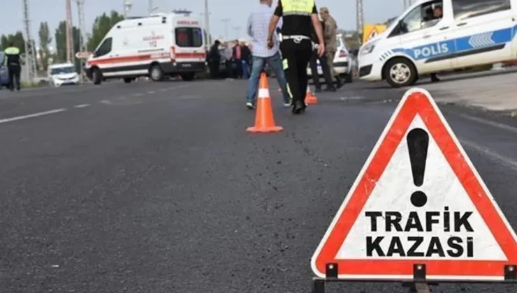 Girne’de meydana gelen trafik kazasında motosiklet sürücüsünün çene kemiği kırıldı
