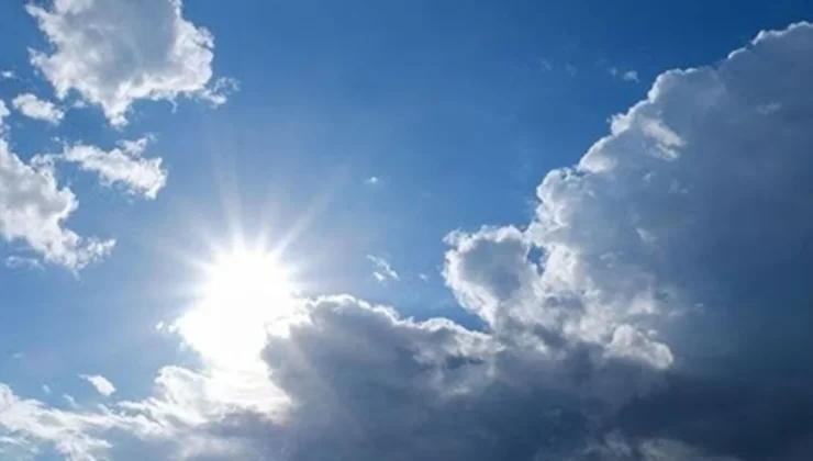 Hava bugün açık ve az bulutlu geçecek, sıcaklık mevsim normallerinin 2 ile 3 derece üzerinde seyredecek